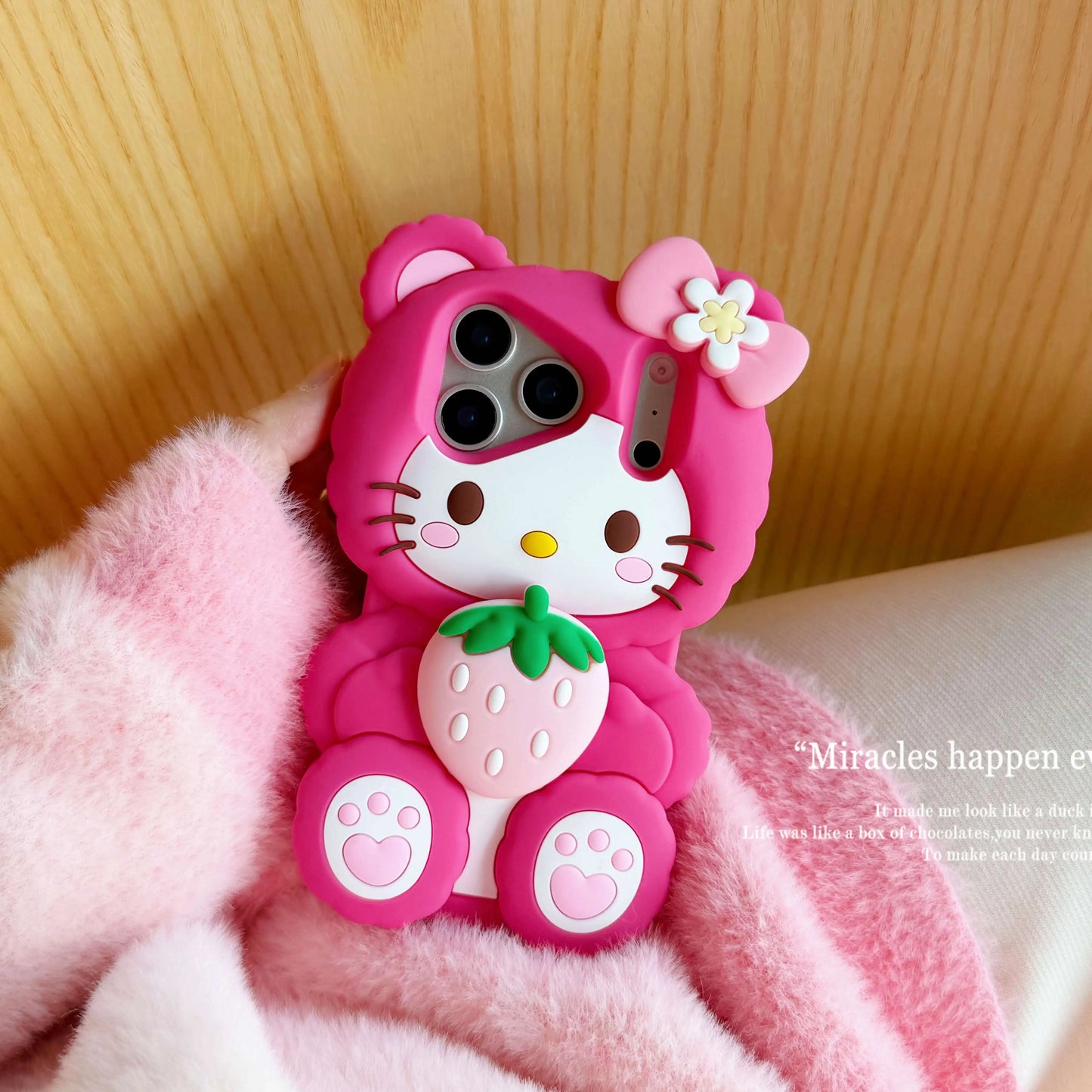 Strawberry Hello Kitty Phone Case