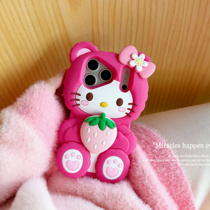 Strawberry Hello Kitty Phone Case