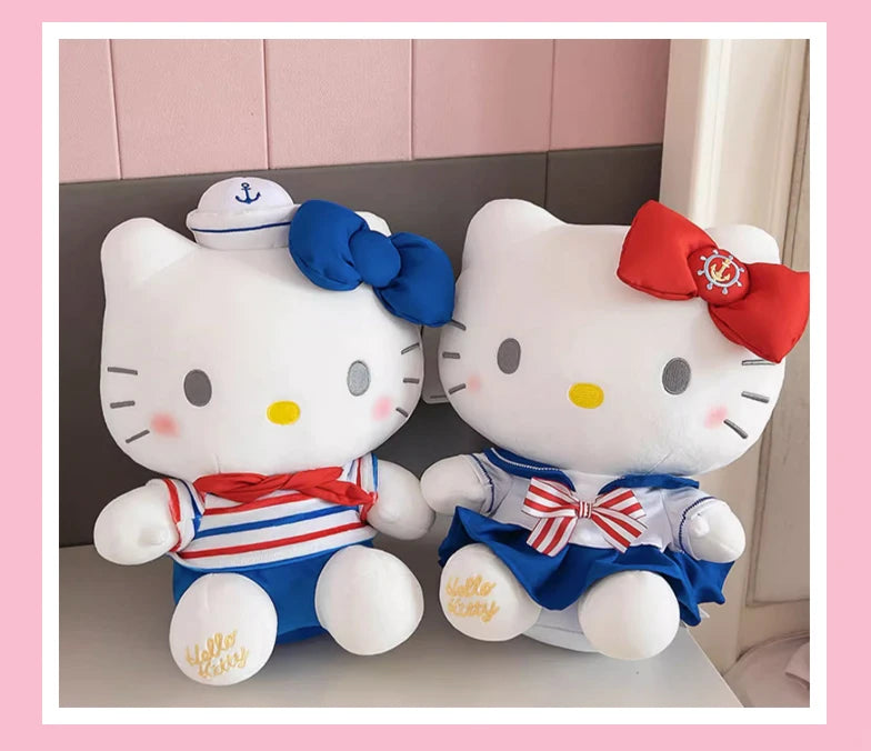 Sanrio Hello Kitty Plush Toys in Sailor Uniforms | 23cm or 32cm