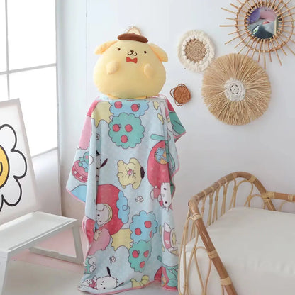 Snuggle Me Pompompurin – Soft Plush Cushion Toy