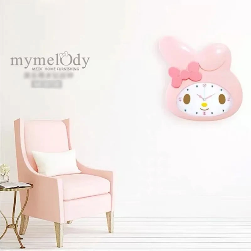 Soft Girl Aesthetic – My Melody Wall Clock