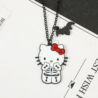 Spooky Hello Kitty Halloween Pendant | Ideal for Party Dress-Up