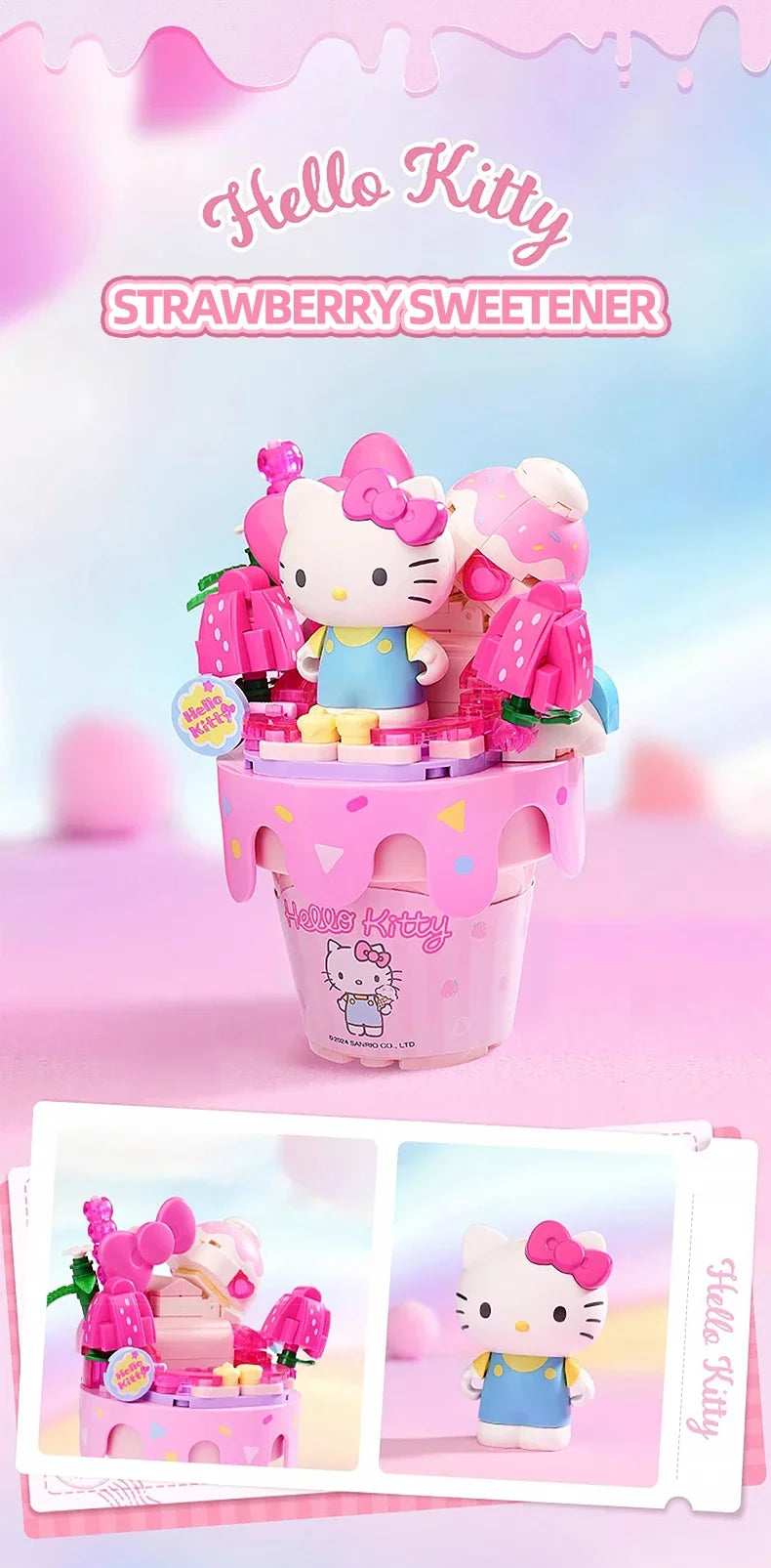Strawberry Dream Scoop: Hello Kitty Mini Blocks