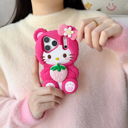 Sugar Rush Strawberry Hello Kitty Case