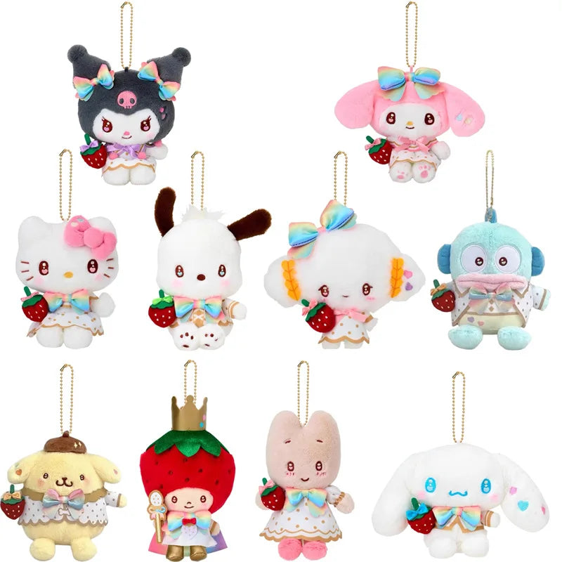 Sweet Breeze Cinnamoroll – 50th Anniversary Plush Keychain