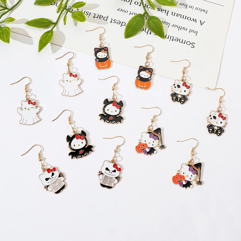 Whispers in the Web: The Cursed Halloween Earrings