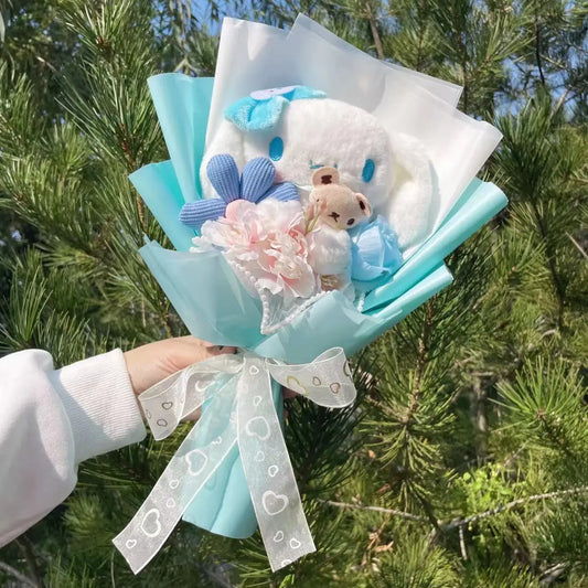 Whispers of Blue: Cinnamoroll’s Floral Gift