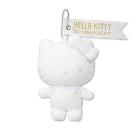 White Hello Kitty 50th Anniversary Plush Toy