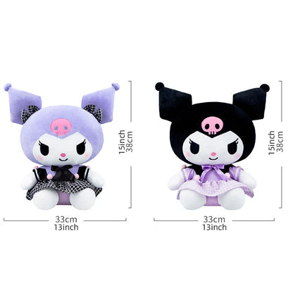 Kuromi Uniform Series Princess Doll (Black Kuromi Plush | Purple Kuromi plush)