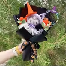 Kuromi Plush Bouquet by Sanrio with Spooky Halloween Hat