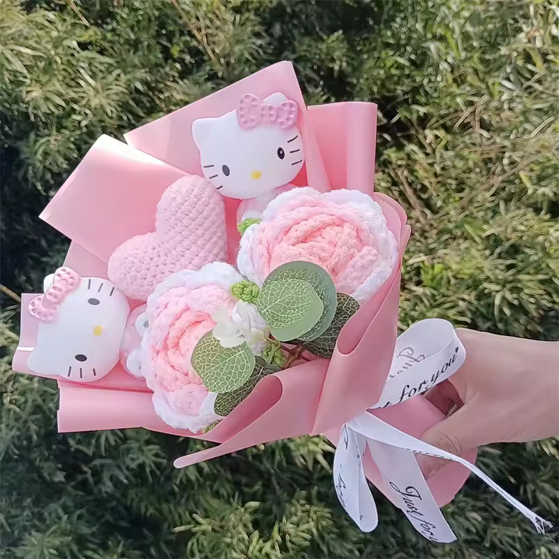 Sanrio Hello Kitty Plush Bouquet with Flower