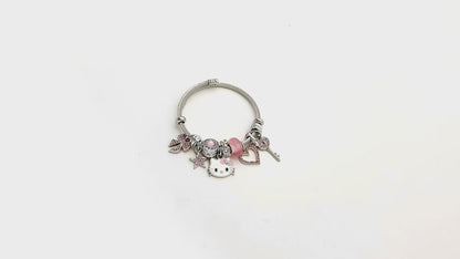 Hello Kitty Bracelet | Pink White Hello Kitty Jewellery